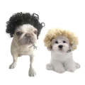 Costume Pet makeup pet dog wig set